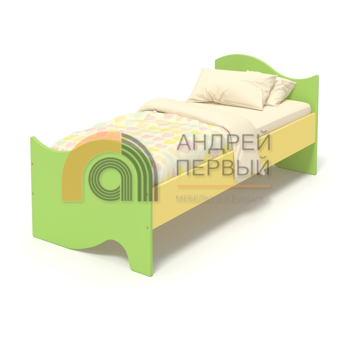 Кровать детская из коллекции "Тип 2" МДФ 1400